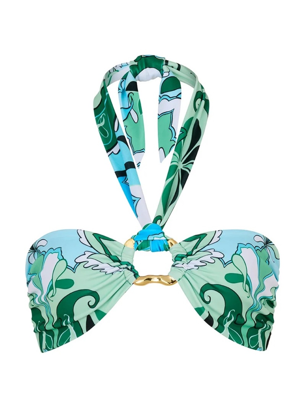 CIN CIN LOCKET BANDEAU TOP - BOHEME BLUE